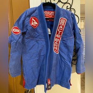 A1 Gracie Barra storm kimono gi